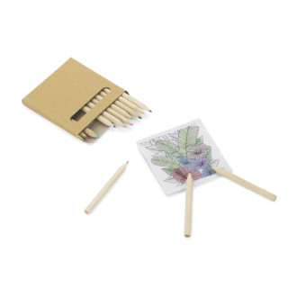 Pastelky s omalovánkou LOTI