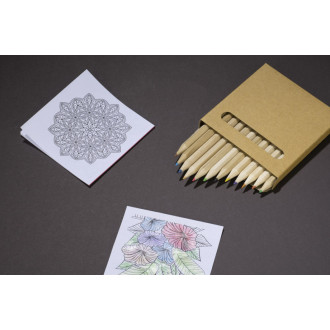 Pastelky s omalovánkou LOTI