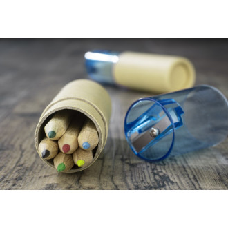 Pastelky s ořezávátkem 6 ks. FARVE