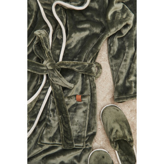 Luxusní župan VINGA Louis z GRS RPET velikost S/M