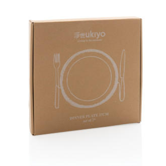 Sada talířů 2ks Ukiyo