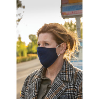 Opakovaně použitelná 2vrstvá bavlněná rouška