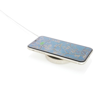 Bezdrátová nabíječka 5W z pšeničné slámy