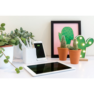 Bambusová bezdrátová nabíječka Ontario 10W a RCS rABS