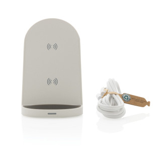 Bezdrátově nabíjecí stojánek 15W z RCS recyklovaného plastu