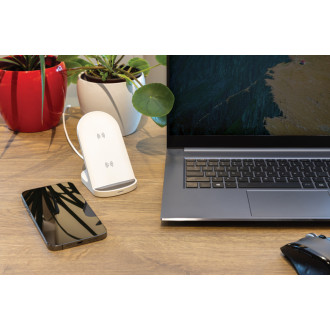 Bezdrátově nabíjecí stojánek 15W z RCS recyklovaného plastu