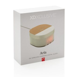 Bezdrátově nabíjecí digitální hodiny Aria 5W