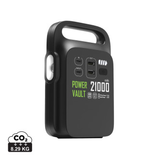 Přenosná nabíjecí stanice Power Vault 21000mAh z RCS RPET