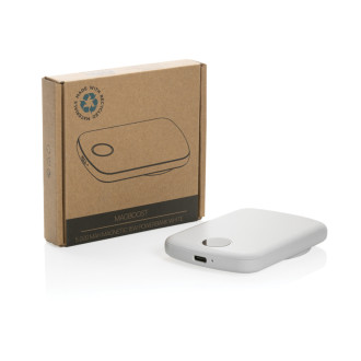 Magnetická powerbanka 5000mAh MagBoost z RCS recykl. plastu