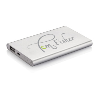 Tenká powerbanka 4 000 mAh