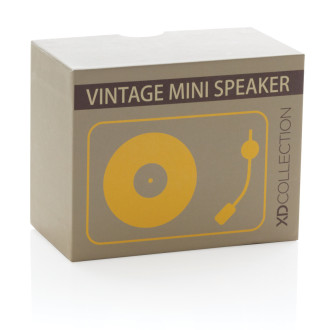 Mini Vintage bezdrátový reproduktor 3W