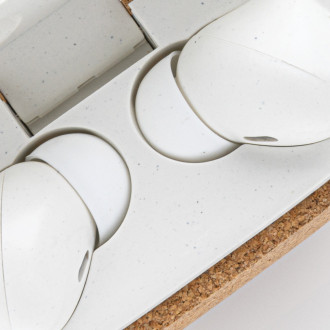 TWS sluchátka Oregon z RCS recykl. plastu a korku