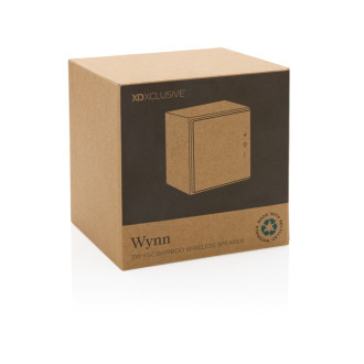 Bezdrátový reproduktor Wynn 5W z bambusu