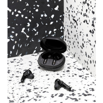 TWS sluchátka z RCS recyklovaného plastu