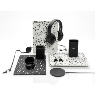 TWS sluchátka z RCS recyklovaného plastu