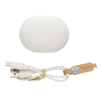 TWS sluchátka z RCS recyklovaného plastu