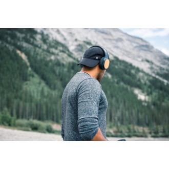 Bezdrátová sluchátka Elite z bambusu a RCS recykl. ABS