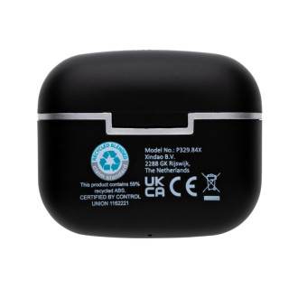 Swiss Peak TWS sluchátka 2.0 z RCS recyklovaného plastu