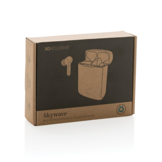 Solární TWS sluchátka Skywave z RCS recykl. plastu