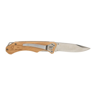 Dřevěný outdoorový nůž