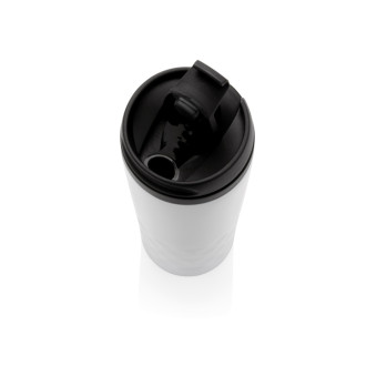 Termohrnek s částečným geometrickým vzorem