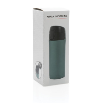 Metalický termohrnek Easy lock