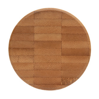 Láhev na vodu s bambusovým uzávěrem