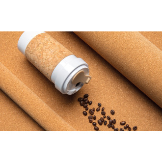 PLA hrnek s korkovým úchopem