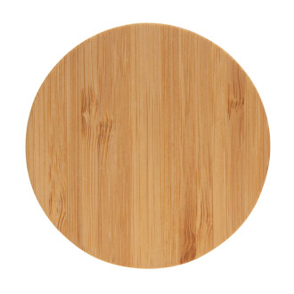 Dvoustěnná skleněná láhev s bambusovým uzávěrem Impact