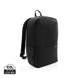 RFID nedobytný batoh na notebook Swiss Peak z RPET AWARE™