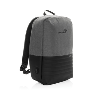 RFID nedobytný batoh na notebook Swiss Peak z RPET AWARE™