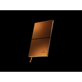 Poznámkový blok A5 s měkkou vazbou z recyklované kůže