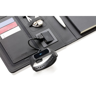 Obal na poznámkový blok A5 s bezdrátovou nabíječkou Air