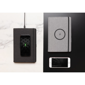 Obal na zápisník A5 s bezdrátovu nabíječkou 5W Air