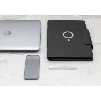 Portfolio A4 Artic s magnetickým bezdrátovým nabíjením 10W