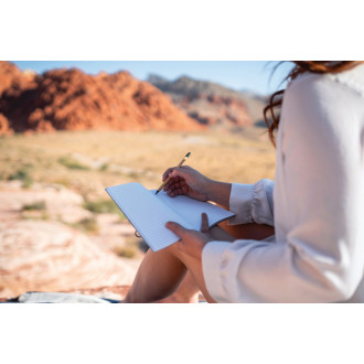 Zápisník A5 s měkkou vazbou z GRS recyklované plsti