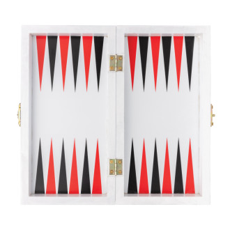 Dřevěná sada stolních her 3 v 1 v krabičce