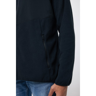 Micro fleece bunda na zip Iqoniq Talung z rec. polyesteru