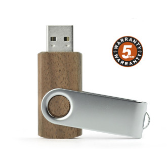 Flash disk TWISTER WALNUT 8 GB