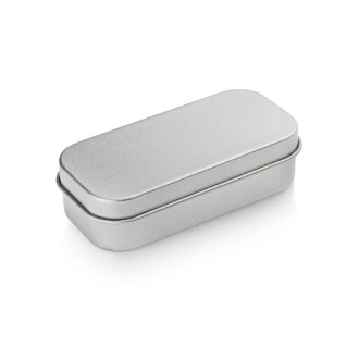 Malá kovová krabička na flash disk (bez vložky)