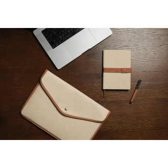 Obal na 16" notebook VINGA Bosler z GRS recykl. canvas