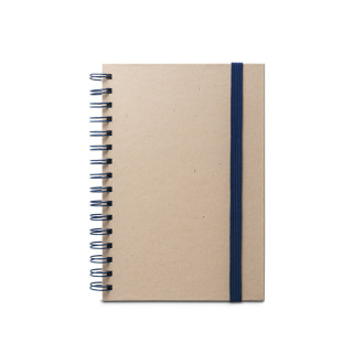 PROUST. Zápisník A5 s kroužky a papírem z cukrové třtiny s linkovanými stránkami