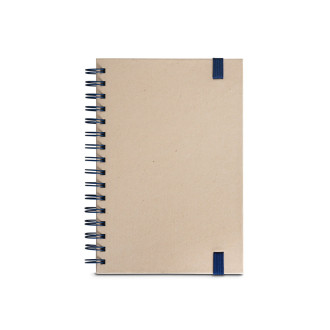 PROUST. Zápisník A5 s kroužky a papírem z cukrové třtiny s linkovanými stránkami