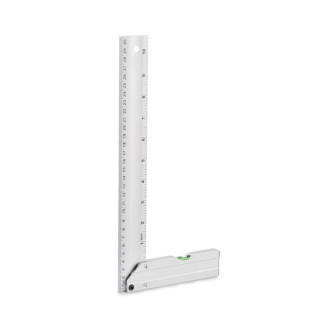MEJURE, Hliníkový úhelník a pravítko 30 cm