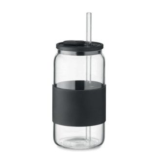 BOROSIP, Borosilikátová sklenice 550ml s br