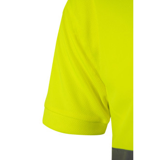 VL CUPID. Dvoubarevná polokošile z ptačí perspektivy (160 g/m²) s krátkým rukávem z polyesteru (100 %)