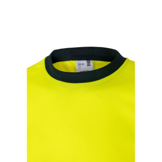 VL BRAHMA LARGE. Dvoubarevné technické tričko z ptačí perspektivy (140 g/m²), z polyesteru (100 %)