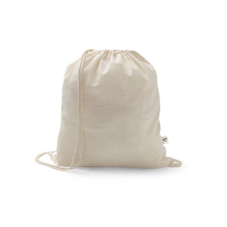 SALAMANCA. Taška na batoh ze recyklované bavlny (70%) a polyesteru (30% rPET) (150 g/m²)