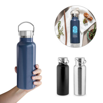 DUPLANTIS. Láhev z nerezové oceli (90% recyklace) s vakuovou izolací 750 ml