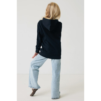 Dětská mikina s bočními kapsami Iqoniq Yengo z rec. bavlny